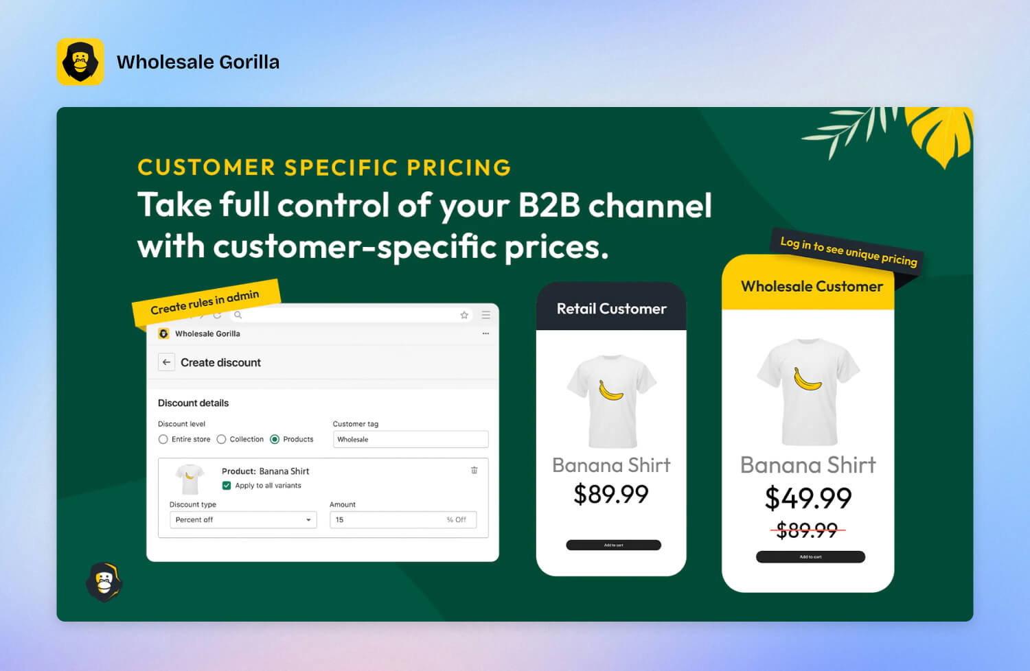 Wholesale Gorilla app overview